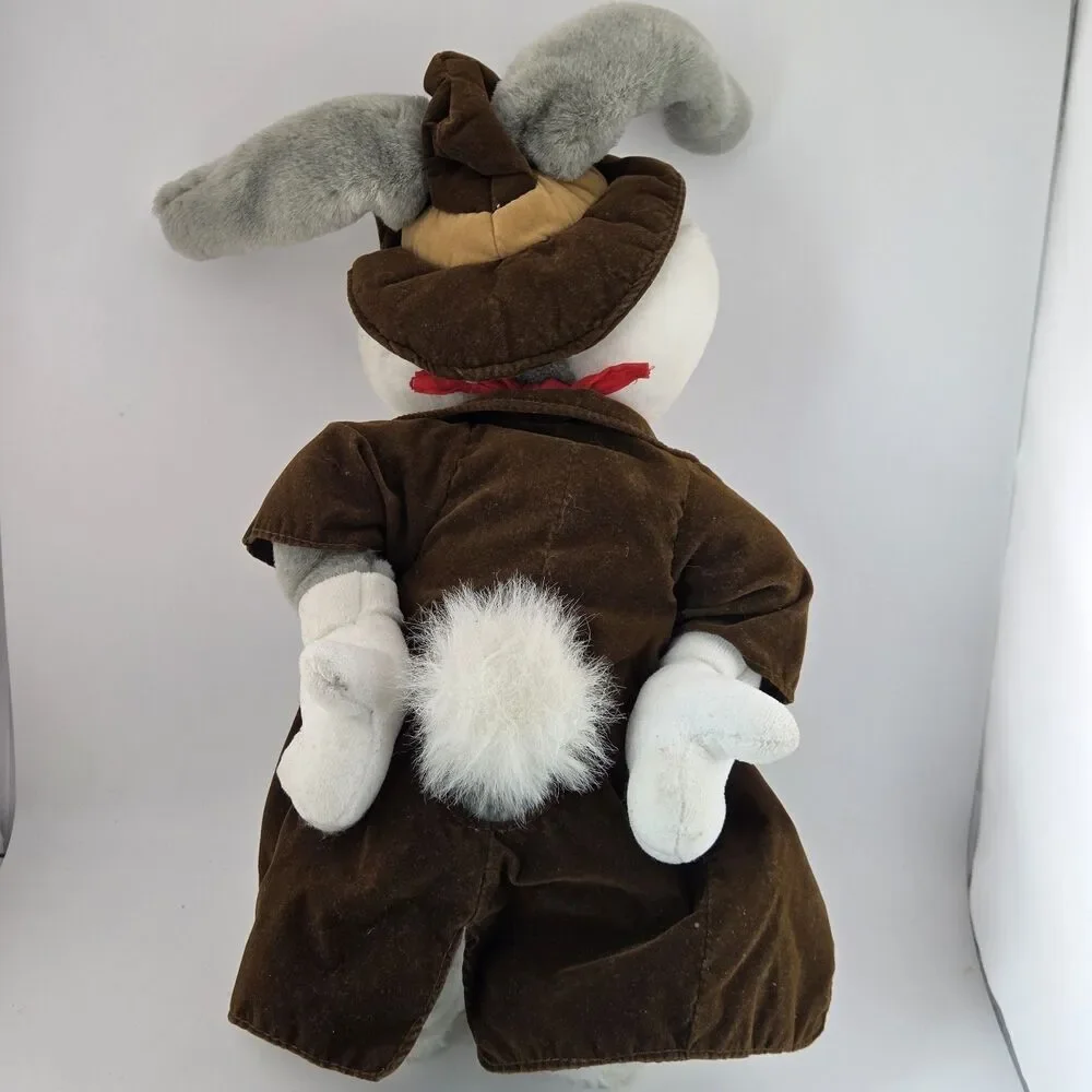 Vintage 1990s Six Flags Sheriff Bugs Bunny Plush 20